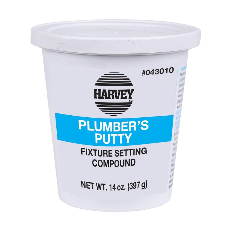 Harvey's Plumber's Putty - 14 oz Fixture Setting Compound - Image 1